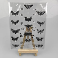 Butterfly Clear Stamps Scrapbooking Decor DIY Greeting Card