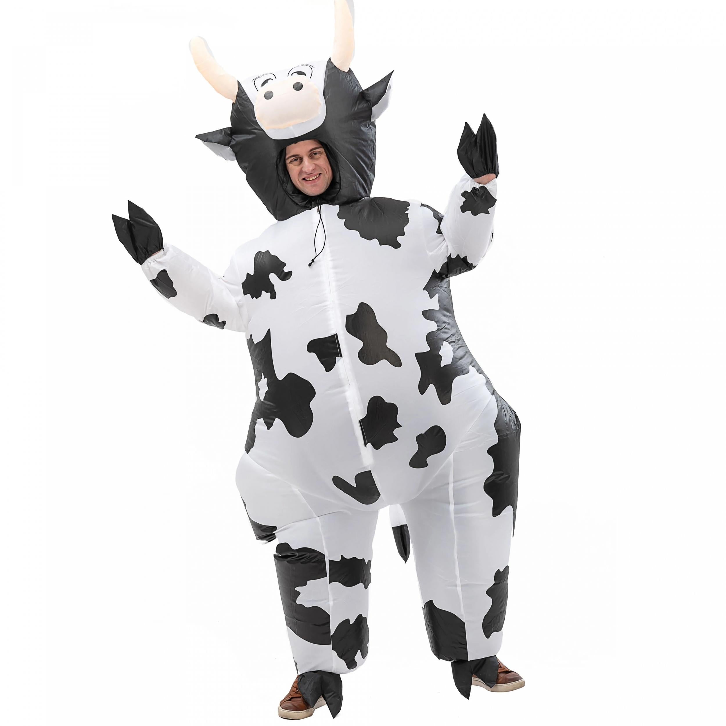 Halloween Cow Inflatable Costume Adult Size 155cm