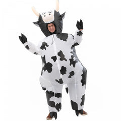 Halloween Cow Inflatable Costume Adult Size 155cm