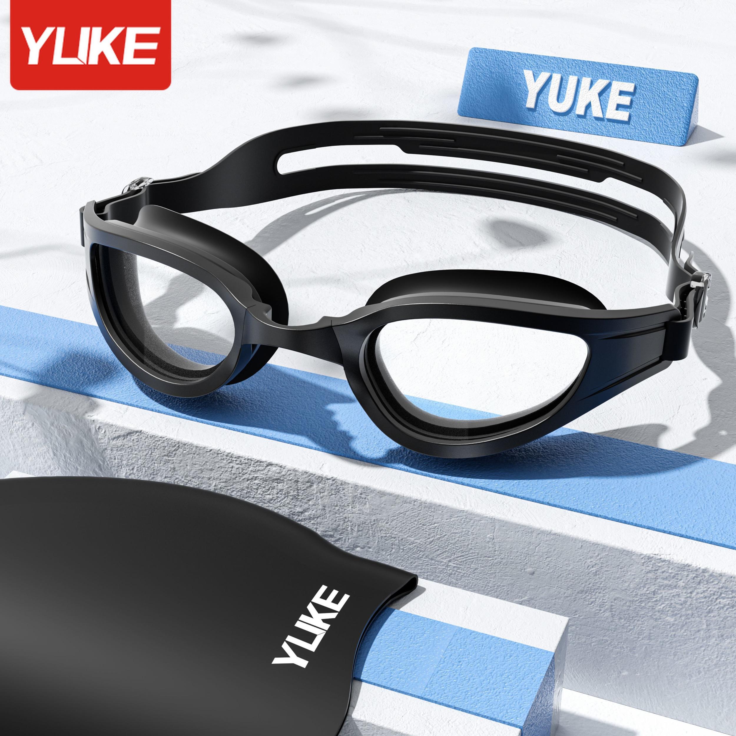 Adult Waterproof Anti-fog Swimming Goggles