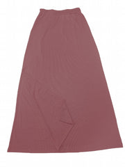 High Waist Solid Split Maxi Skirt for Women