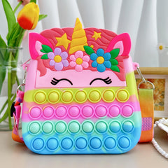 Kids Cartoon Shoulder Bag Coin Purse