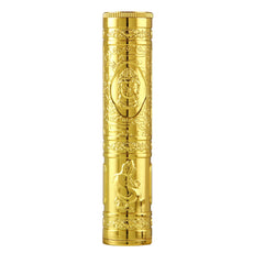 Portable Waterproof Metal Cigarette Case Buddha Dragon Skull Embossed