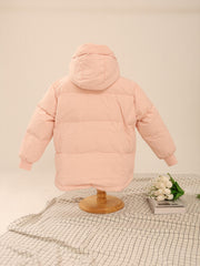 Sweet Girls Warm Hooded Coat Comfy Hoodies For Fall Winter