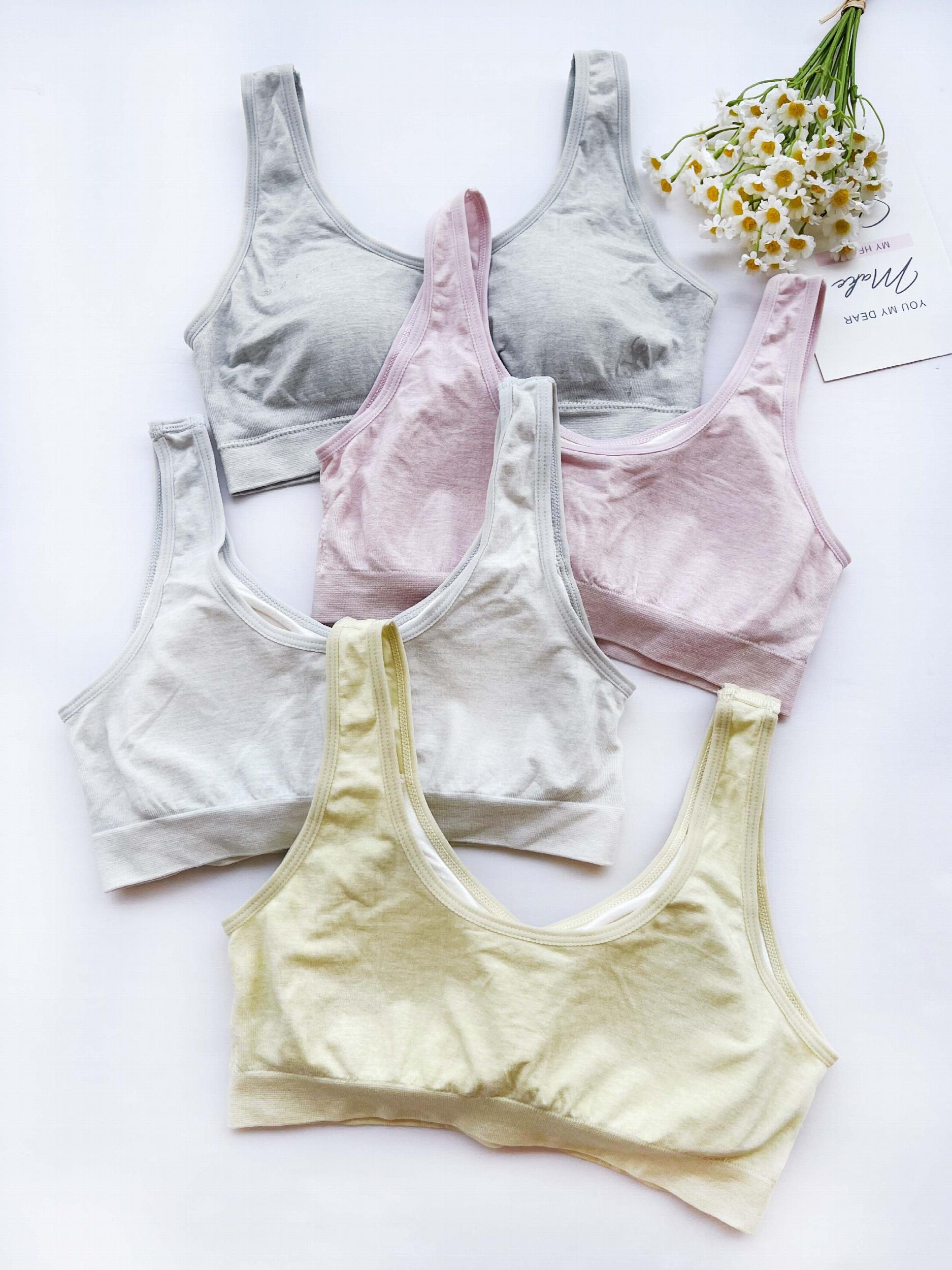 4pcs Seamless Wireless Bras Full Coverage Bra Women's Lingerie