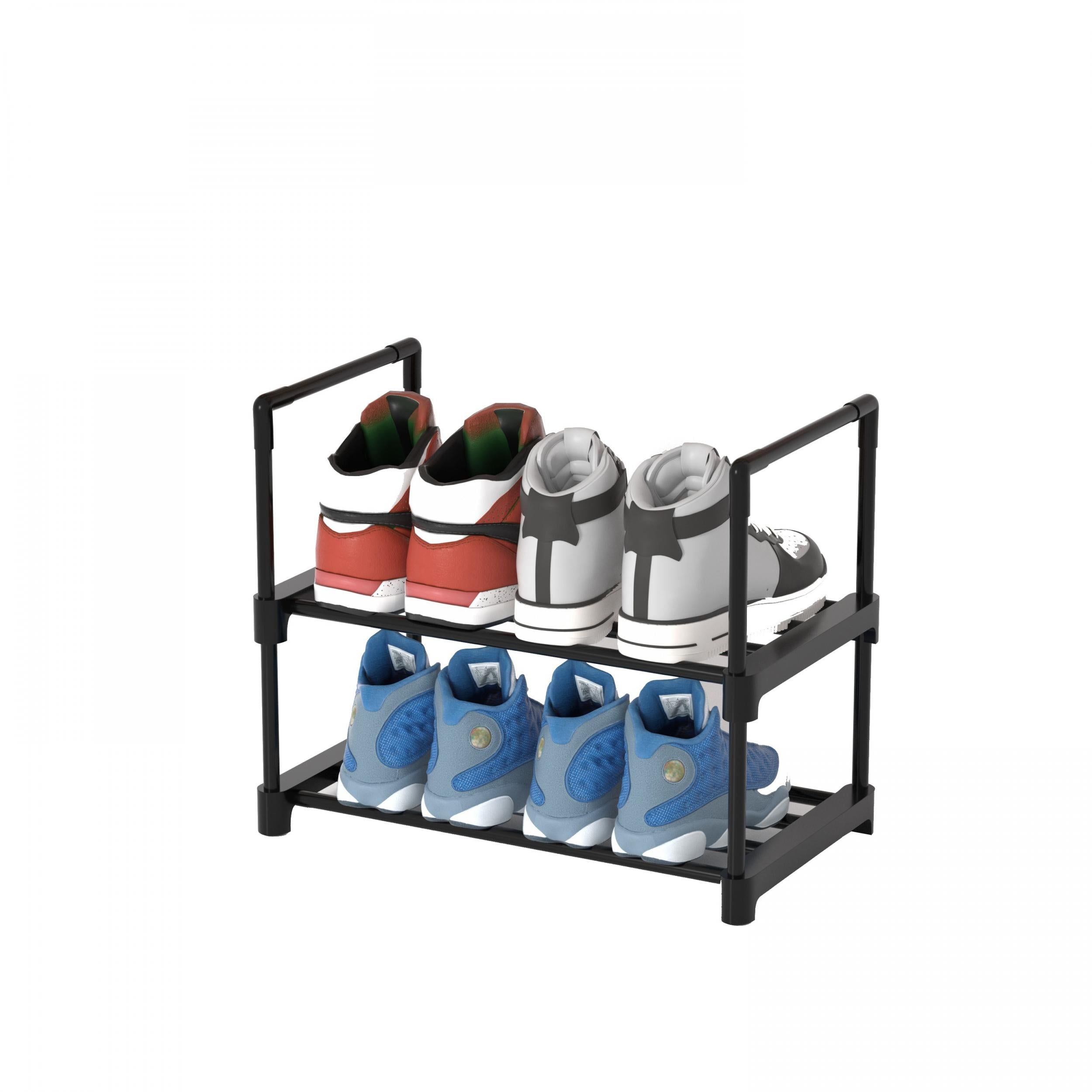 2 Layer Shoe Rack Shoe Storage Stand Space Saving Shoe Rack