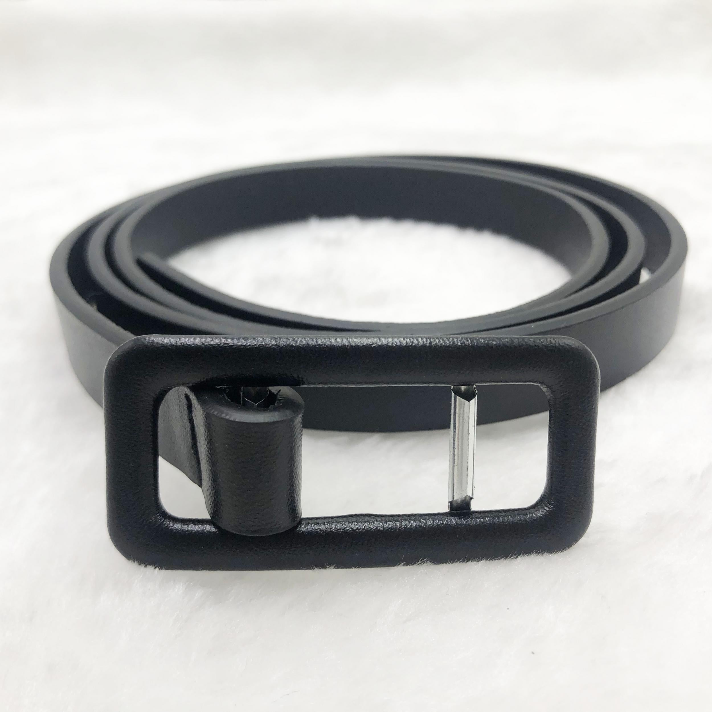 Non porous PU Leather Waist Belt For Sweater Coat Dresses