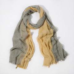 Men's Boho Style Tassel Bandana Scarf With Stripes