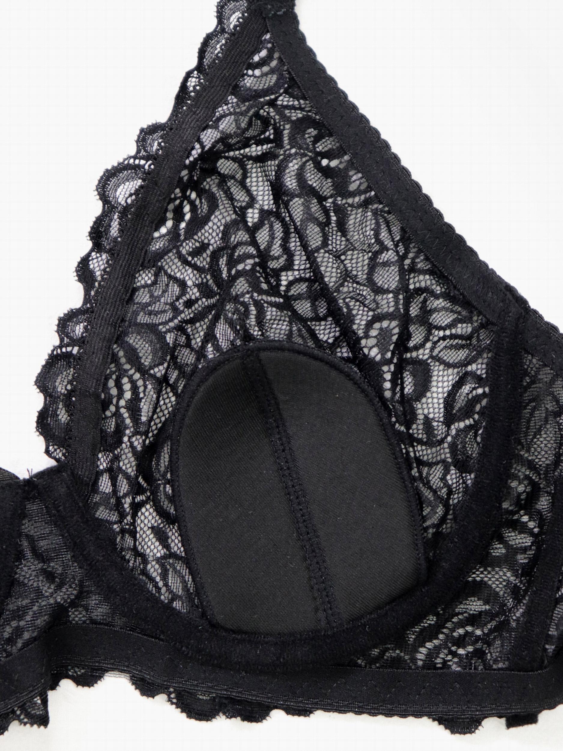 2pcs Lace Wireless Bras Ultra thin Breathable Everyday Bra Women's Lingerie