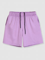 Men's Comfy Stretch Graphic Drawstring Shorts
