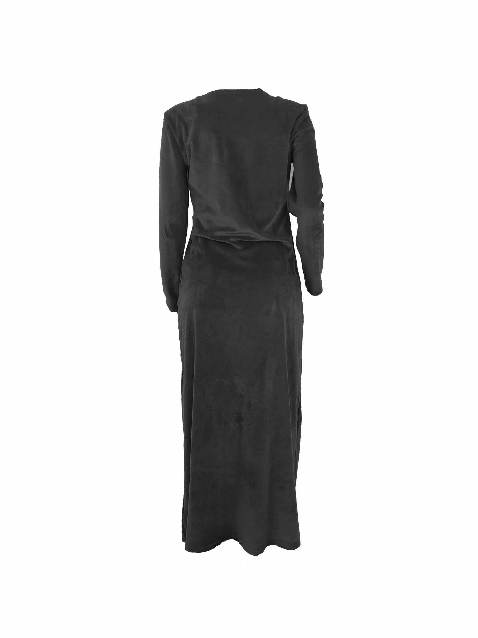Casual 2 Piece Set Long Cardigan & Bodycon Dress Outfit Women's Clothing