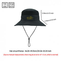 Men's Fisherman Hat Camping Mountaineering Fishing Sun Hat