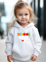 Girls School Mode Hooded Sweatshirt & Sweatpants Set