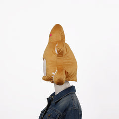 Christmas Gingerbread Man Hat Funny Cartoon Doll for Party Costume Decoration