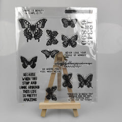 Butterfly Clear Stamps Scrapbooking DIY Greeting Card Embossing