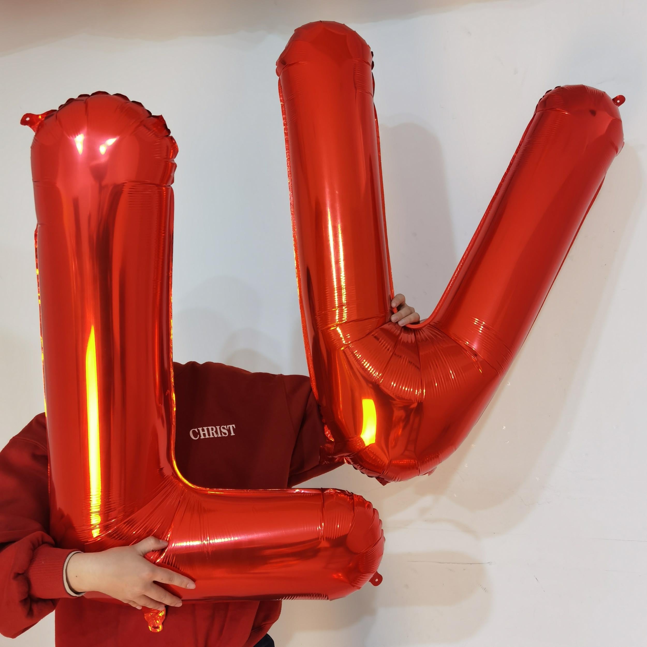 6 Cm Large Golden Letter A Balloons Foil Mylar Big Balloons for Party Supplies
