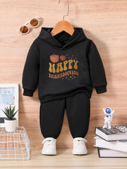 Infant Thanksgiving Outfit Set Long Sleeve Sweatshirt & Trousers