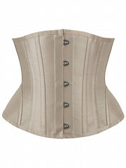 Corset 14 Steel Boned Lace Up Waist Training Bustier Top