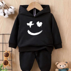 Infant Baby Hooded Sweatshirt & Trousers Set