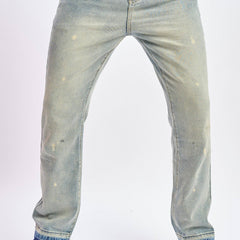 Loose Fit Distressed Denim Jeans Mens Casual Street Style Pants