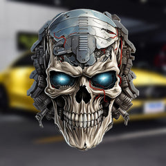 Heavy Metal Skull Sticker Car Decal Waterproof Computer Sticker