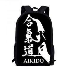 Kids Backpack with AIKIDO JUDO Pattern