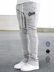 Men's Comfy Bell Bottom Pants Hip Hop Style Joggers