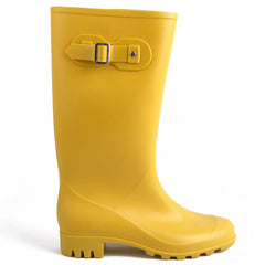 PVC Buckle Decor Non Slip Rain Boots Waterproof Lightweight