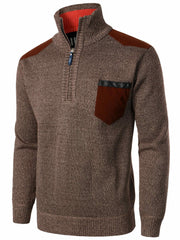 Men's Casual Warm Knitted Sweater for Fall Winter