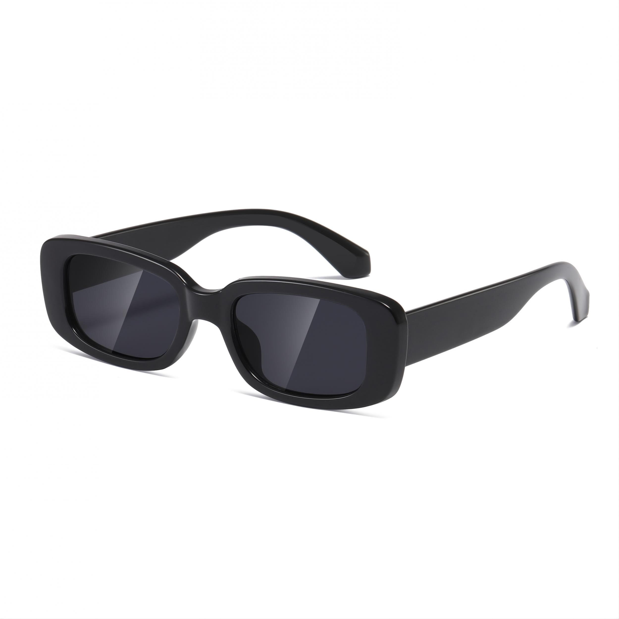 Vintage Square Frame Glasses UV400 Sunglasses Women
