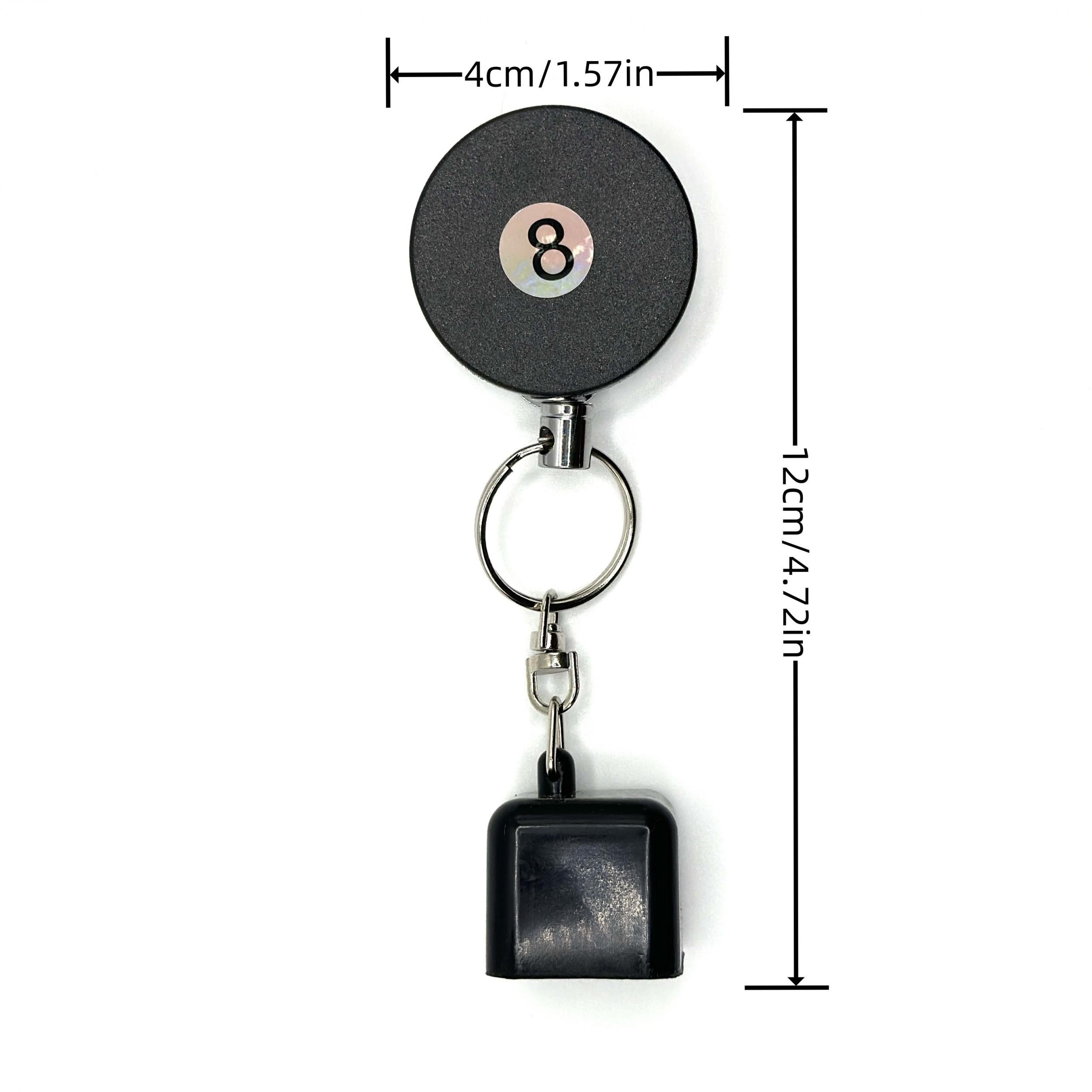 Retractable Billiard Chalk Case Pool Cue Holder Protective Cover