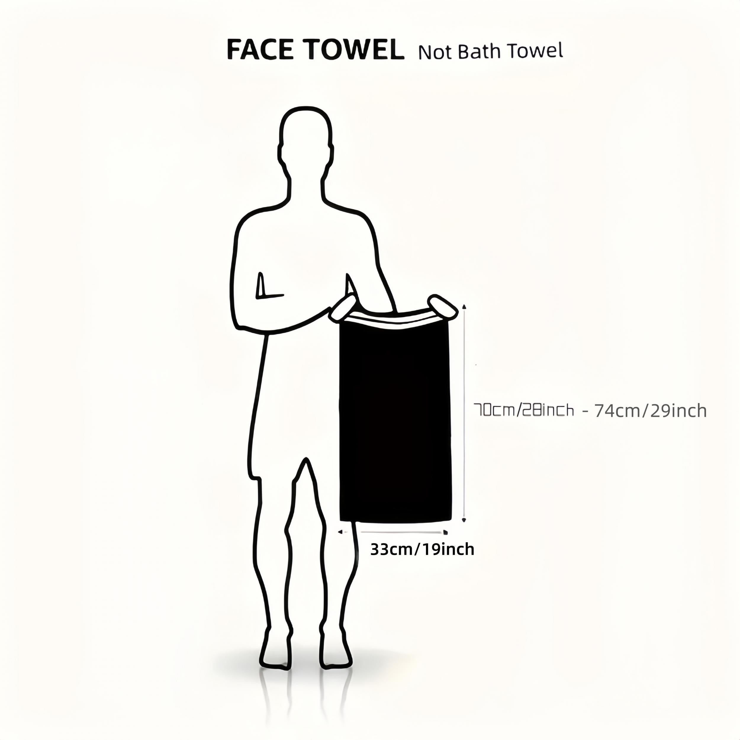 Sports Towel Water Absorbing Towel for Camping & Daily Use
