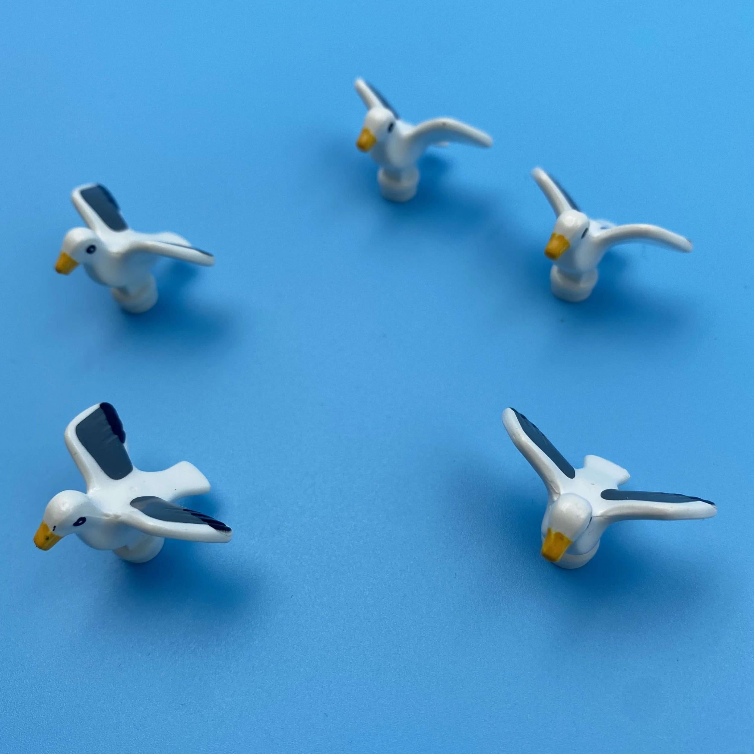 Animal Series Bird Figurines Seagulls Doves Sparrows Swallows DIY Scene Building