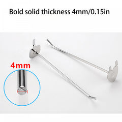 40pcs Wall Mounted Pegboard Hook Set Tool Storage And Display Hook