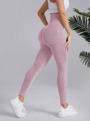 Stretch Tummy Control Yoga Leggings High Waist Workout Tight Pants