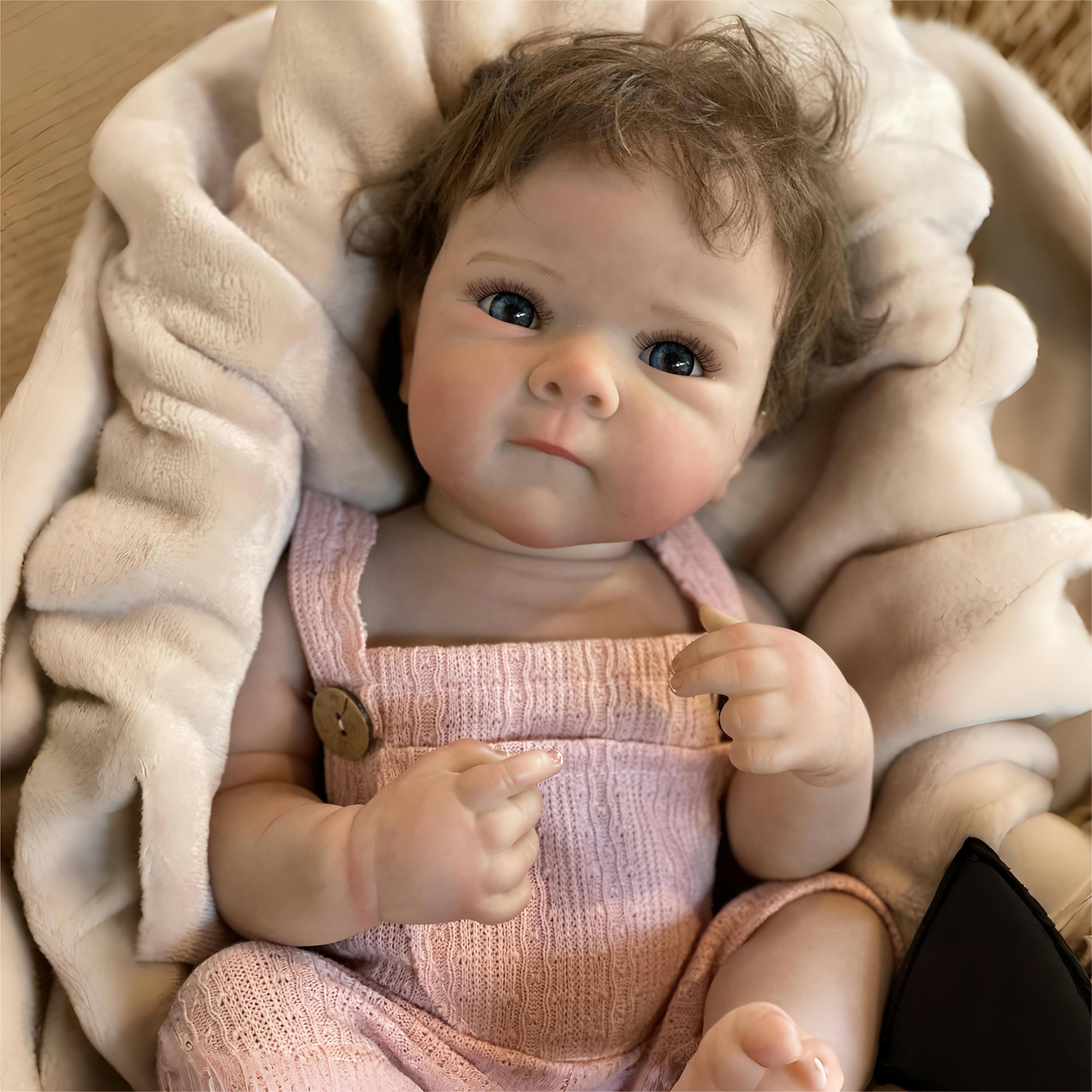 19" Realistic Vinyl Doll Named Bettie Bebe - Perfect Year's Present