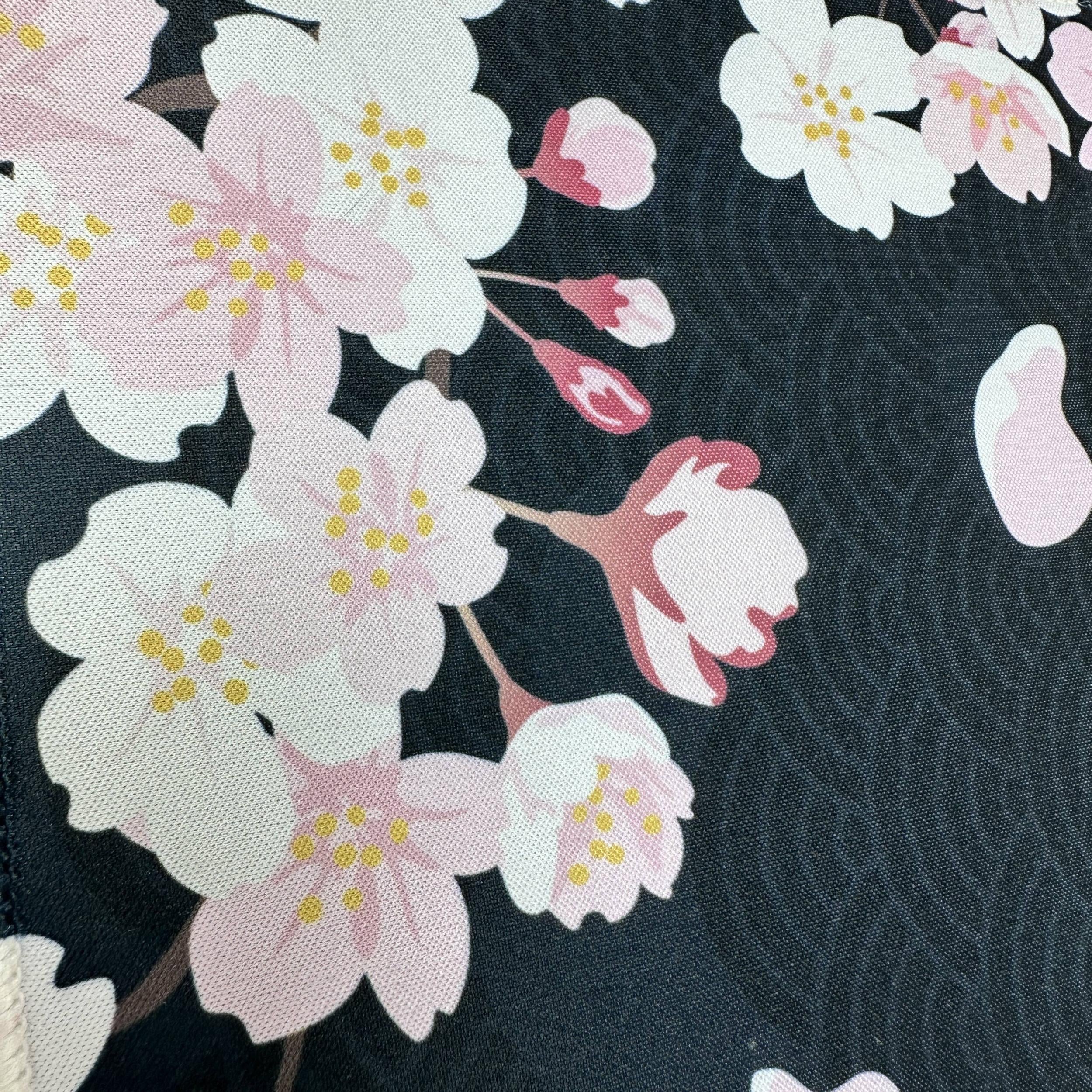 Cherry Blossoms Mouse Pad Thick Rubber Edged Keyboard Desk Pad