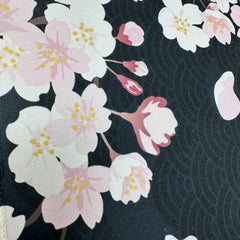Cherry Blossoms Mouse Pad Thick Rubber Edged Keyboard Desk Pad