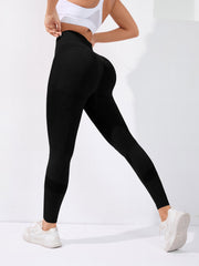 High Waist Seamless Yoga Pant Butt Lifting Quick Drying Casual Fitness