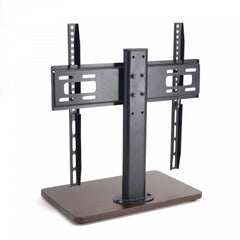 Universal TV Wall Mount with Wood Grain Base for 66-139 cm TVs