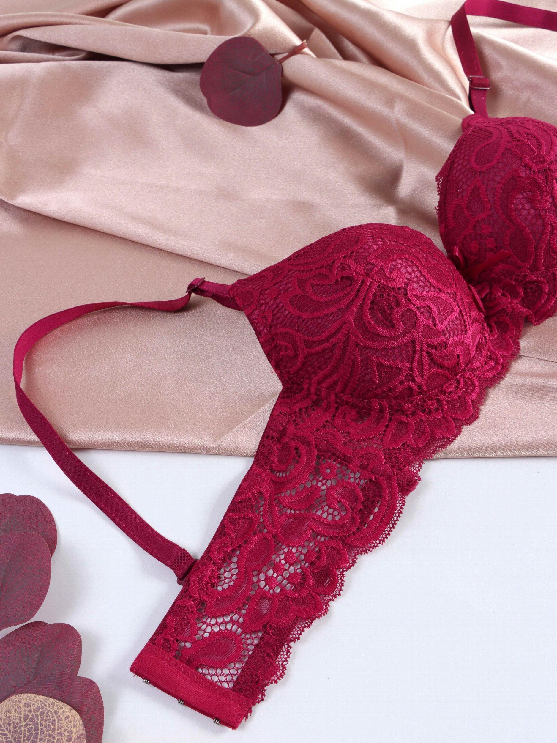 Lace Push Up Bra Comfy & Breathable Women's Lingerie