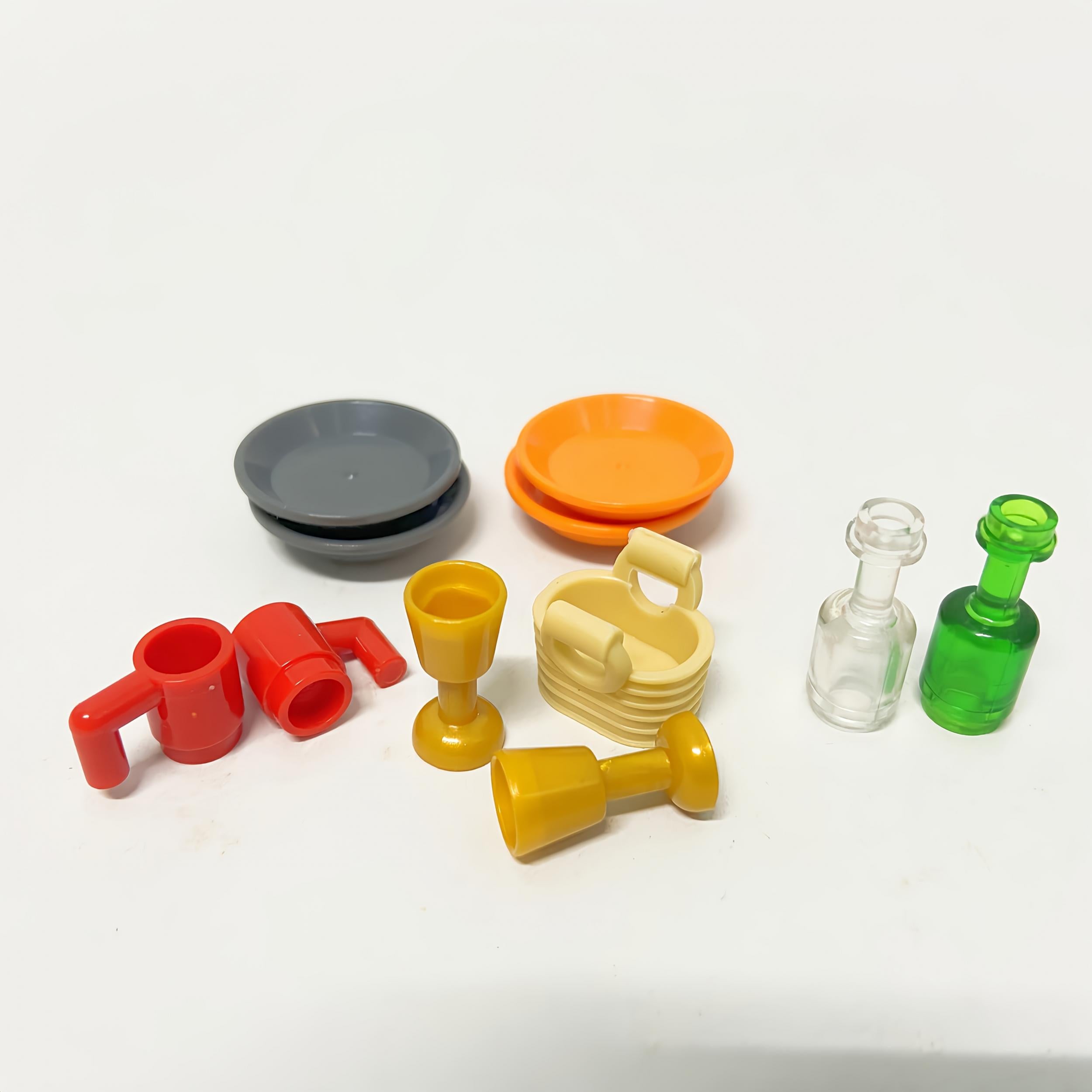 DIY Kitchenwares Building Blocks Cups Bottles Buckets Gift