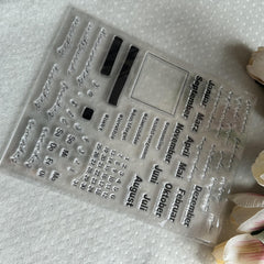 Clear Stamp For Scrapbooking And Card Making