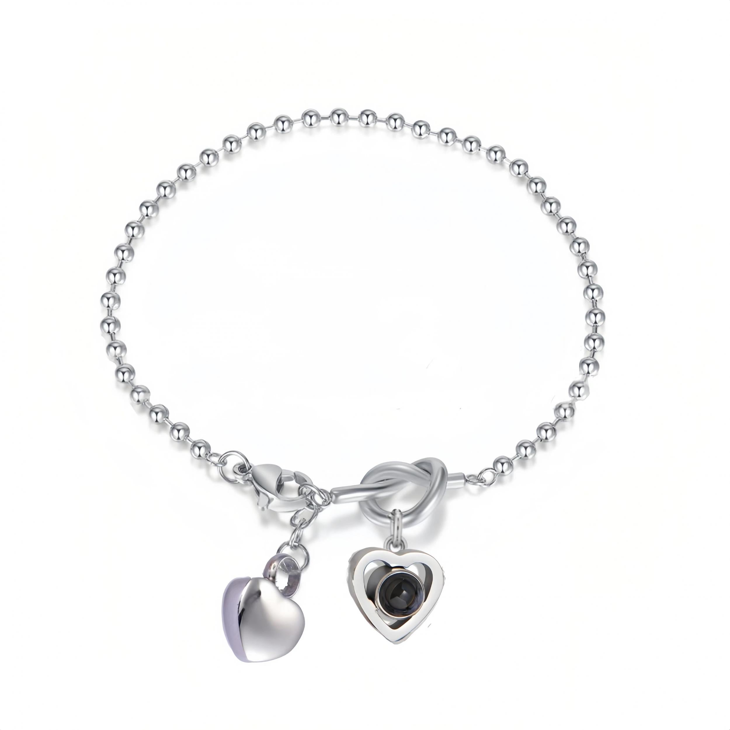 Love Pendant Bracelet Pet Memorial Personalized Handwear Adjustable Bracelet