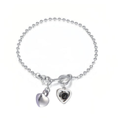 Love Pendant Bracelet Pet Memorial Personalized Handwear Adjustable Bracelet