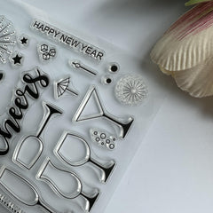 Cartoon Transparent Stamp Reusable Stationery for Students