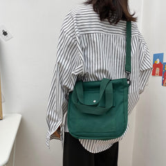 Women Canvas Handbags Large Capacity Tote Bags Crossbody Shoulder Bags