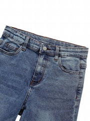 Boys Straight Cut Denim Pants for Spring