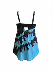 Tie Dye Tankini Set for Women