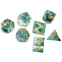7pcs Resin Dice Set For Cosplay Board Game Gift